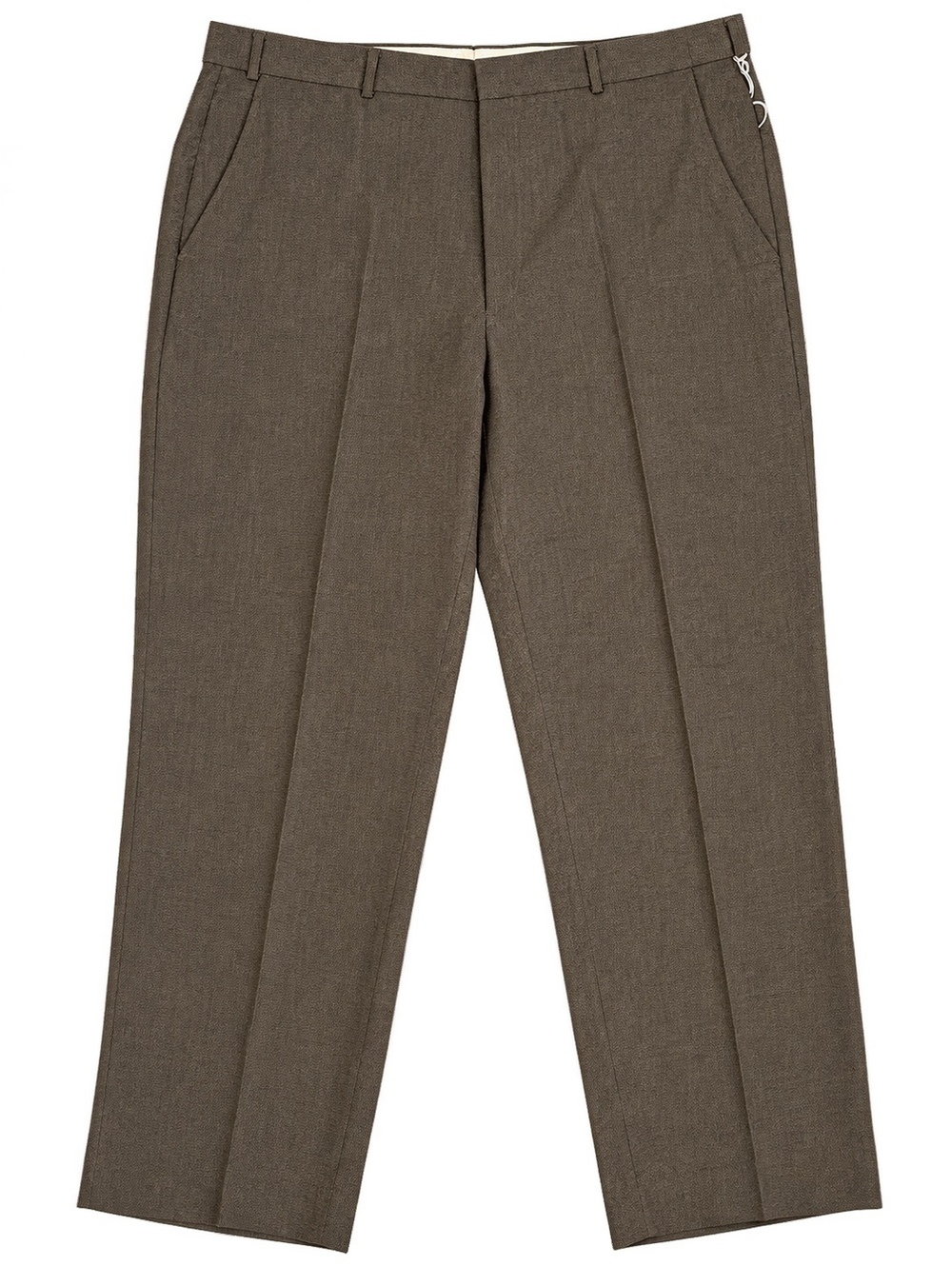 Emanuel Ungaro Men’s Dress Pants Brown W44 L30 Flat Front 100% Polyester NWOT